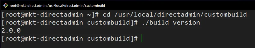 Hướng dẫn kiểm tra version CustomBuild nhanh chóng với 2 bước 9 check version DA