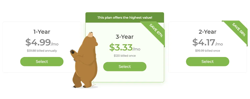 TunnelBear VPN là gì? Có nên sử dụng TunnelBear để fake IP hay không? 29 Mức giá của TunnelBear VPN