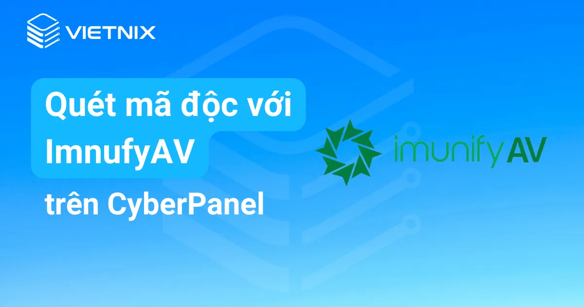 sử dụng imunifyAV