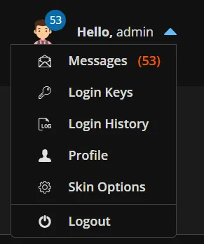 3 bước thay đổi cảnh báo The system load average trên DirectAdmin 12 Hiển thị số lượng thông báo
