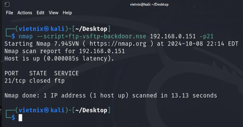 Kali Linux là gì? Tổng quan và 12 tính năng nổi bật của hệ điều hành 41 Bản đồ Nmap trong Kali Linux