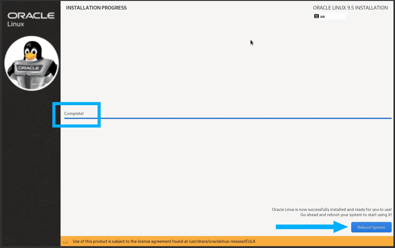 Oracle Linux là gì? Giải pháp thay thế CentOS 7 và những điều cần biết 36 Chọn Reboot