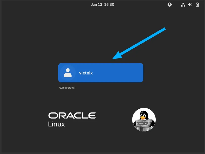 Oracle Linux là gì? Giải pháp thay thế CentOS 7 và những điều cần biết 37 Đăng nhập vào Oracle