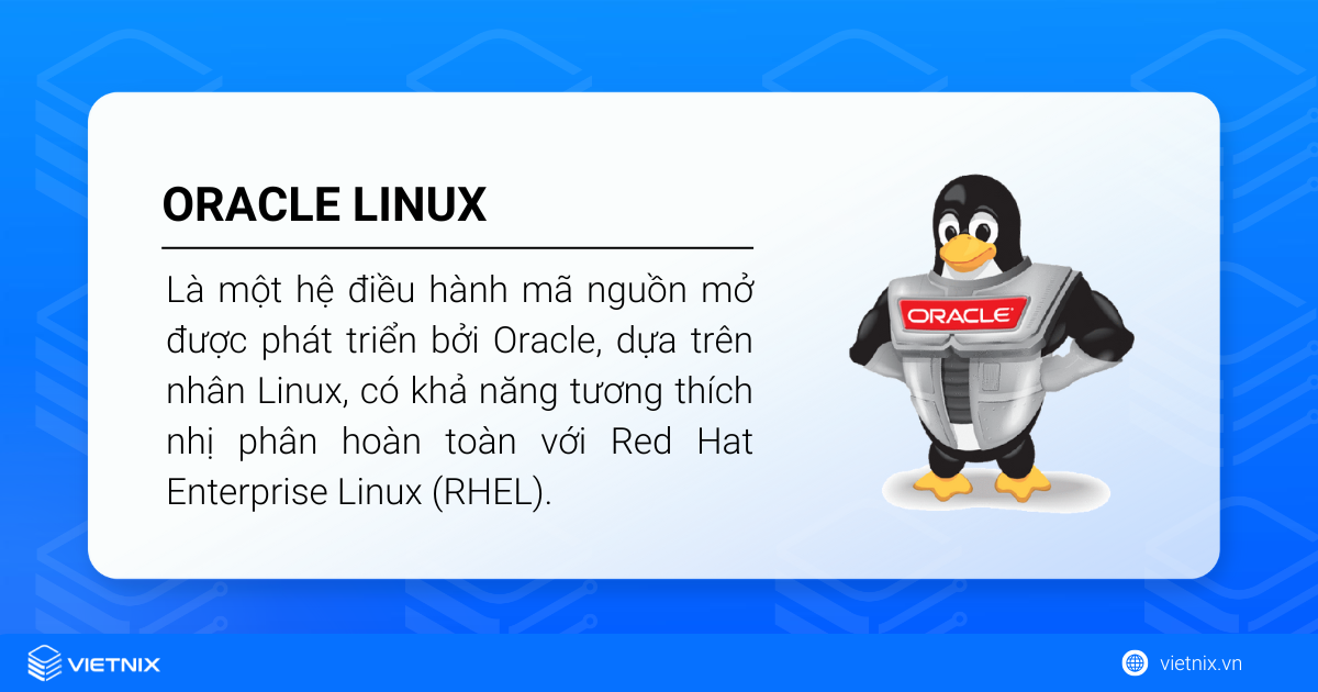 Oracle Linux là gì? Giải pháp thay thế CentOS 7 và những điều cần biết 24 Oracle Linux là một hệ điều hành mã nguồn mở