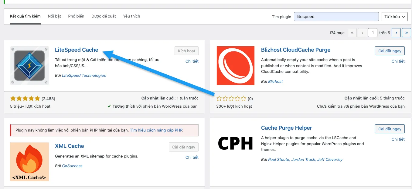 Vietnix: Tối Ưu Tốc Độ Shinyi Valve - Case Study 7 Tiếp tục là một số cấu hình cho Litespeed để tối ưu website hiện tại
