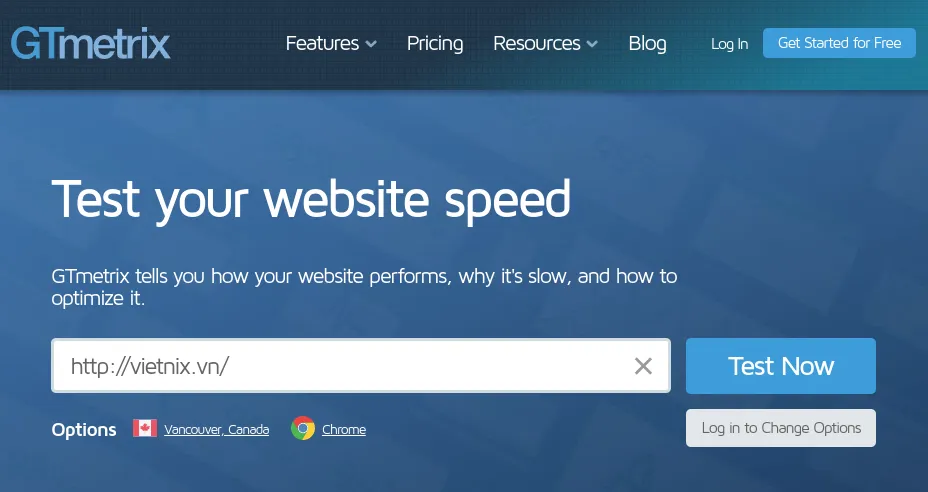 TTFB là gì? Cách tối ưu Time To First Byte giúp website WordPress tải nhanh hơn 34 Kiểm tra với GTMetrix
