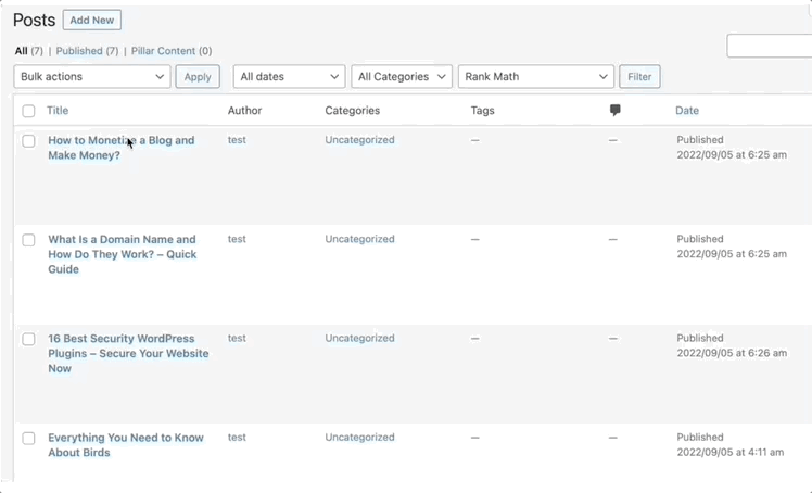 Kéo thả bài viết theo mong muốn