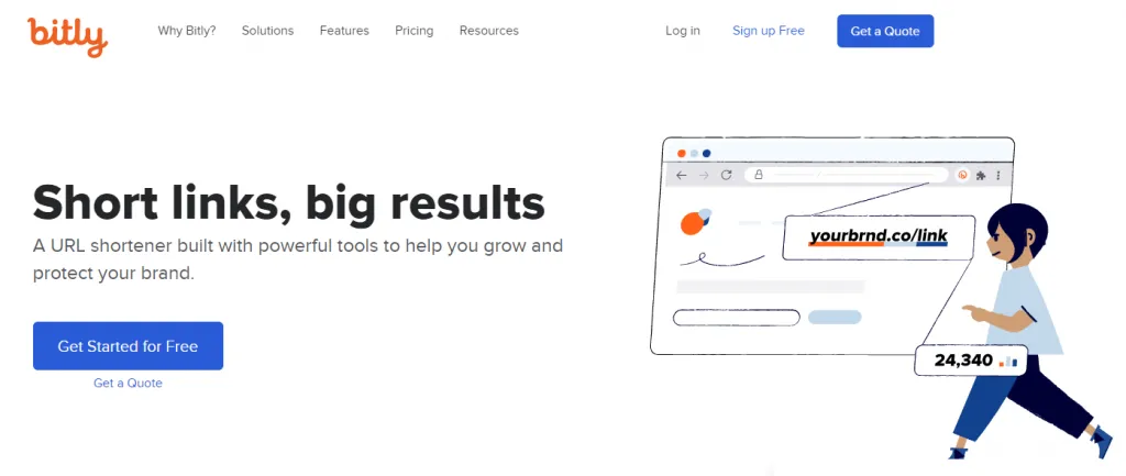 URL là gì? Vị trí URL trên trình duyệt và cách lấy URL của web nhanh chóng 44 Bitly.com
