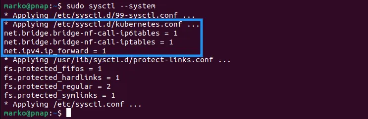 Cách cài đặt Kubernetes trên Ubuntu: Hướng dẫn chi tiết từ A đến Z 28 Áp dụng ngay các thiết lập kernel