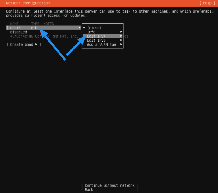 Cài đặt Ubuntu Server 24.04 LTS mới nhất: Hướng dẫn chi tiết 33 Chọn Edit IPv4