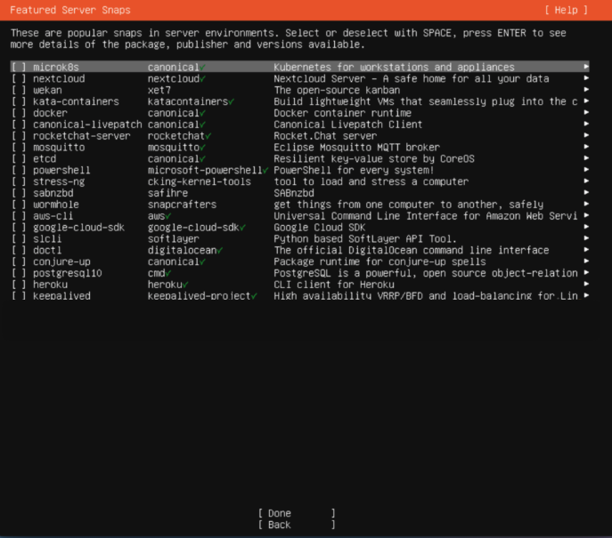 Cài đặt Ubuntu Server 24.04 LTS mới nhất: Hướng dẫn chi tiết 45 Cuối cùng, bạn chọn Done để bắt đầu quá trình cài đặt