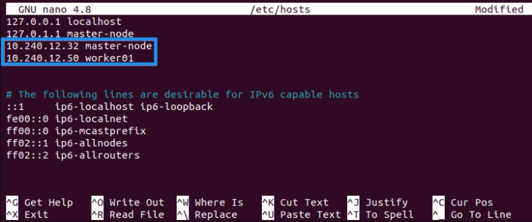 Cách cài đặt Kubernetes trên Ubuntu: Hướng dẫn chi tiết từ A đến Z 29 Đặt hostname và cập nhật file hosts