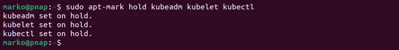 Cách cài đặt Kubernetes trên Ubuntu: Hướng dẫn chi tiết từ A đến Z 25 Giữ phiên bản để tránh tự động nâng cấp gây lỗi