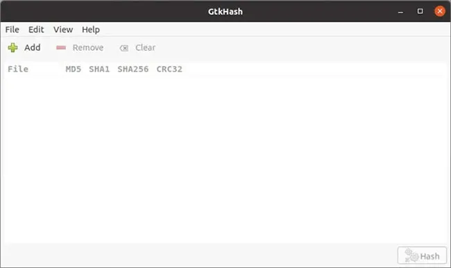 Cách xác minh checksum Linux chi tiết 11 GtkHash là một công cụ giao diện đồ họa giúp bạn dễ dàng tính và so sánh checksum Linux - Nguồn: Internet
