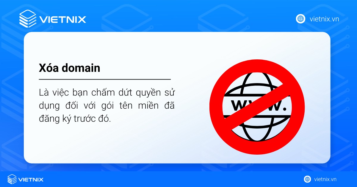 Hướng dẫn chi tiết cách xóa domain thông qua Google Domains và Domain Controller 23 Xóa domain là việc bạn chấm dứt quyền sử dụng đối với gói tên miền đã đăng ký trước đó